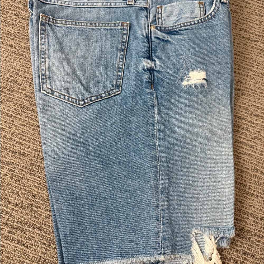 Distressed Denim Men’s Shorts